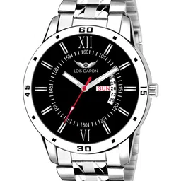 LOIS CARON Men Black Analogue Watch LCS-8010-image-34