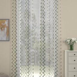 ROSARA HOME White Set of 2 Door Curtains-image-77