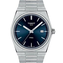 TISSOT Men Blue & Silver-Toned Analogue Watch T1374101104100-image-3