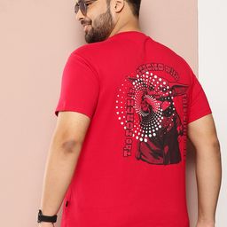 Sztori Plus Size Yoda Printed Pure Cotton T-shirt-picture-50