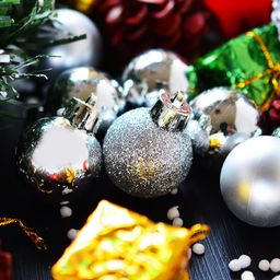 Archies Silver-Toned 25-Piece Christmas Decoration Gift Set-image-2