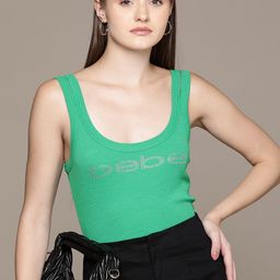 bebe Season Staples Scoop Neck Top-image-74