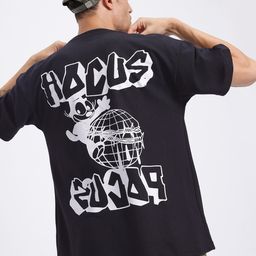 glitchez Hocus Pocus Printed Oversized T-shirt-picture-40