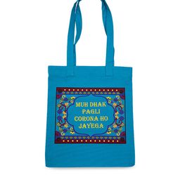 Voylla Blue Printed Handheld Bag-image-26