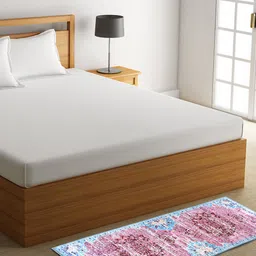 ROMEE Blue & Pink Printed Floor Runner-25