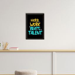eCraftIndia Black & Yellow Motivational Quote Satin Matte Texture UV Wall Painting-image-83