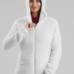 Quechua By Decathlon Women White Solid Tailored Jacket-18