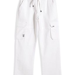 CAVIO Boys Comfort Relaxed Fit Pure Cotton Cargo Trousers-image-25