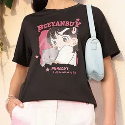 DressBerry Plushie Pals Graphic Grunge Tee-image-7