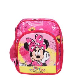 Disney Girls Pink & Yellow MINNIE MOUSE Graphic Print Backpack-11