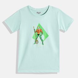 Eteenz Kids Boys Aquaman Printed T-Shirt-image-15