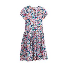 Miyo Girls Multicoloured Printed Fit and Flare Dress-image-6