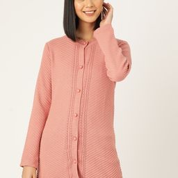 American Eye Cable Knit Longline Acrylic Cardigan-picture-45