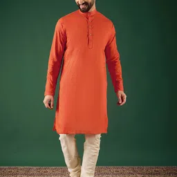 Anouk Men Thread Work Kurta-1