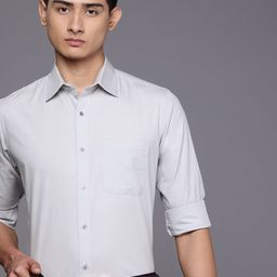 Raymond Slim Fit Pure Cotton Formal Shirt-picture-23