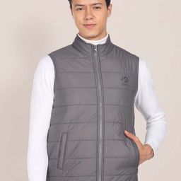 U.S. Polo Assn. Men Mock Collar Padded Jacket-image-44