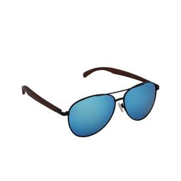 GIO COLLECTION Unisex Aviator Sunglasses G6266BLK-image-26