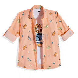 CAVIO Boys Printed Casual Shirt-image-67