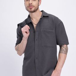 glitchez Textured Luxe Ottoman Shirt-image-50