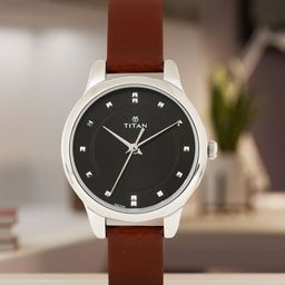 Titan Women Black Analogue Watch NK2481SL07-image-91