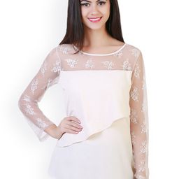 Belle Fille Cream-Coloured Top-image-85