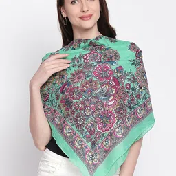Style Quotient Green Printed Scarves-image-92