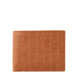 Creature Men Brown Textured PU Two Fold Wallet-2