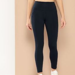 Alcis Women Solid Ankle Length Tights-picture-58