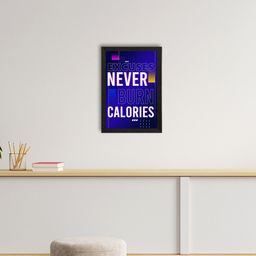 eCraftIndia Blue & White Motivational Quote Satin Matte Texture UV Wall Painting-image-71