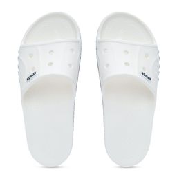 Crocs Unisex White Solid Bayaband Sliders-picture-29