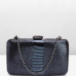 Lino Perros Snake Skin Textured Box Clutch-picture-28