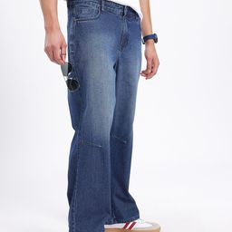 glitchez Men Everyday Denim Baggy Fit Jeans-image-41
