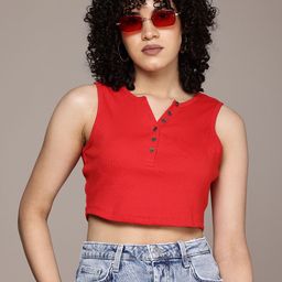 The Roadster Life Co. Sleeveless Ribbed Crop Top-picture-18