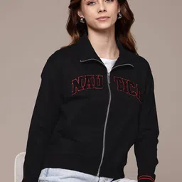 Nautica Sweatshirt With Applique-Detail-image-97