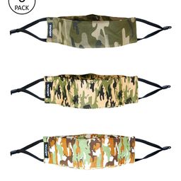 Ariana Pack Of 3 Printed 7-Ply 5 Layer SSMMS Filter Reusable Pure Cotton Cloth Masks-30