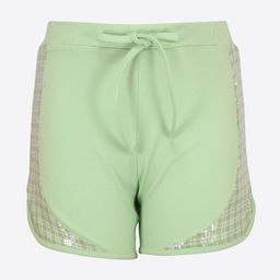 CUTECUMBER Girls Green Mid-Rise Sports Shorts-image-92