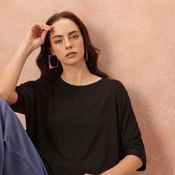 all about you Batwing Sleeves Regular Top-image-39