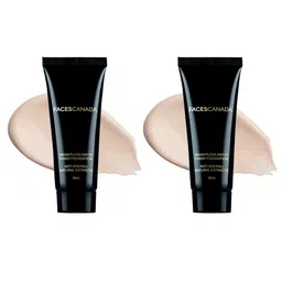 FACES CANADA Set of 2 Weightless Matte Finish Foundation 18ml each - Ivory 01 image 1