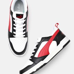 Puma Unisex Evoke V6 Low Leather Sneakers-image-58