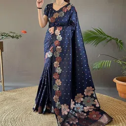 KALINI Woven Design Zari Kanjeevaram Saree-picture-16