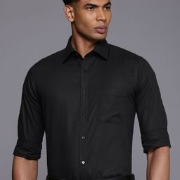 Raymond Pure Cotton Standard Slim Fit Formal Shirt-image-14