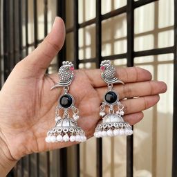 Brado Jewellery Contemporary Jhumkas Earrings-30