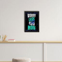 eCraftIndia Black & White Motivational Quote Satin Matte Texture UV Wall Painting-image-38