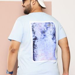 Sztori Plus Size Printed Pure Cotton T-shirt-image-95
