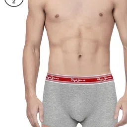 Pepe Jeans Men Grey Solid Pack Of 2 Hipster Trunks 8904311301653-picture-58