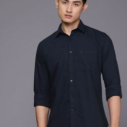 Raymond Slim Fit Pure Cotton Casual Shirt-image-40