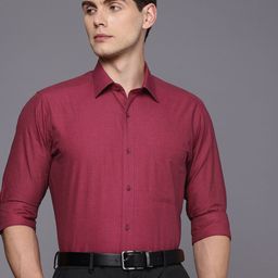 Raymond Slim Fit Pure Cotton Formal Shirt-image-119