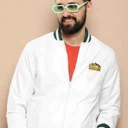 HERE&NOW Solid Mandarin Collar Tailored Jacket-picture-33