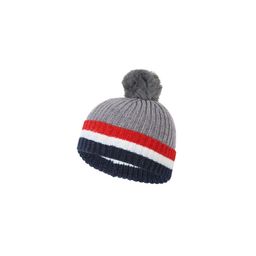 FabSeasons Kids Grey Self Design Beanie-42