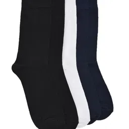 MARC Kids Pack of 5 Multicoloured Solid Above Ankle-Length Socks-image-52